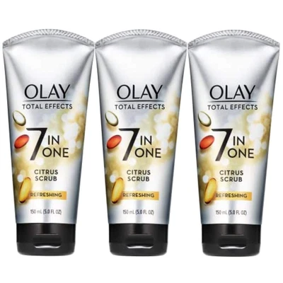 $29.06 • Buy Olay Total Effects Citrus Facial Cleanser And Scrub, 5 Fl Oz (Pack Of 3)
