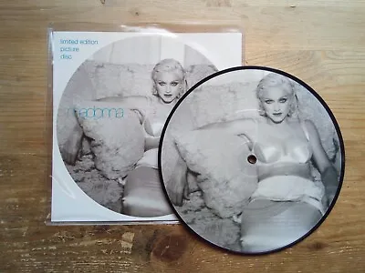 Madonna Secret Excellent 7  PICTURE DISC Vinyl Record W0268P Limited Edition • $37.89