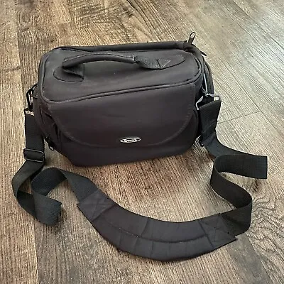 Opteka Bag BLACK CANVAS Photo / Video Camcorder Camera Carrying Bag With Handle • $12.99