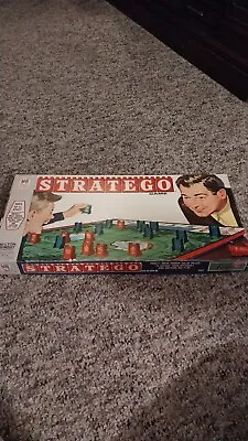Vintage Stratego Board Game 1961 By Milton Bradley Complete • $5