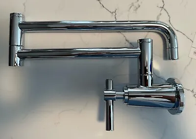 Signature Hardware Ravenel  Wall Mounted Pot Filler Polished Chrome 5.5 GP New • $185