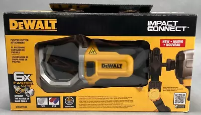 NEW DeWALT DWAPVCIR: Impact Connect PVC/PEX Pipe Cutter Attachment • $85