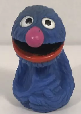 Vintage Sesame Street 2.5  GROVER Finger Puppet Pencil Topper Muppets Inc • $12