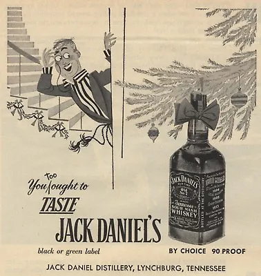 Jack Daniels Whiskey Vintage Poster Bar Quality Wall Art  Choose Your Size • $12.90