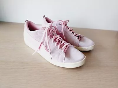 $49 • Buy PUMA Soft Foam Optimal Comfort Women’s Size 8 /38.5 Pink Suede Leather Sneaker 