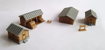Outland Models Train Railway Layout Country Farm House Shed Cottage Set N Scale • $16.99