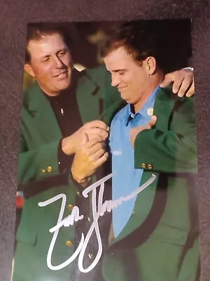 ZACH JOHNSON Hand Signed Autograph 4X6 PHOTO - PGA GOLF 2007 MASTERS WINNER • $3.01