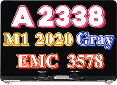$229 • Buy 13.3 Replacement LCD Display Assembly For 2020 MacBook PRO 13  M1 A2338 EMC 3578