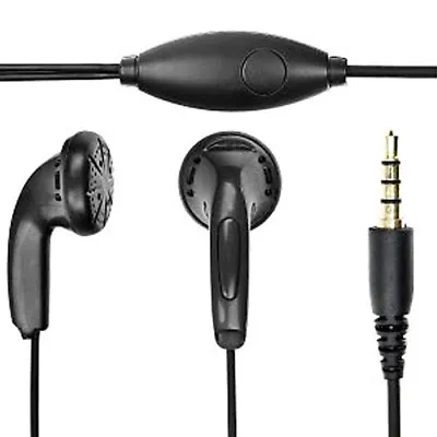 ZTE 3.5mm Handsfree Headphones Black (HMZ1-CTIA) • £2.99