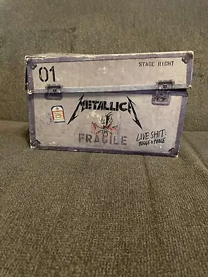 Metallica San Diego 01 Live Shit Binge & Purge Box Tapes VHS Set Missing CD #3 • $34.99