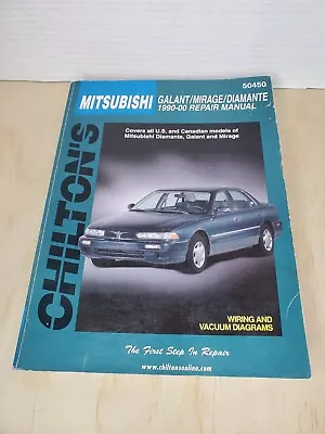 Chilton Mitsubishi Galant/Mirage/Diamante 1990-00 Repair Manual 50450 • $15.50