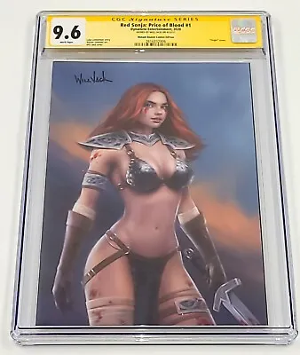 £266.76 • Buy Red Sonja: Prince Of Blood #1 Cgc Ss 9.6 Virgin Cover Signed By Will Jack
