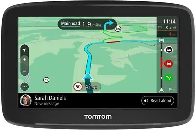 TomTom GO Classic 6  Sat Nav With Europe Map - Black - 1 Year Warranty • £89.95