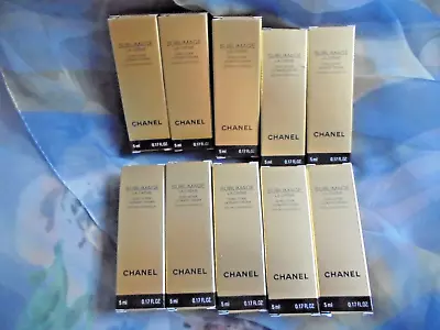Chanel 50ml SUBLIMAGE Cream La Creme Texture Universal 10x5ml NIB • £137.67