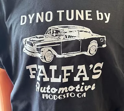 FALFA'S AUTOMOTIVE RETRO T-SHIRT By RACE CITY RETRO AMERICAN GRAFFITI MODESTO CA • $16.95