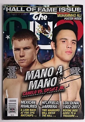 Julio Cesar Chavez Jr Signed The Ring Boxing Magazine PSA AN43839 • $59.96