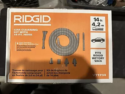$40 • Buy 1-1/4 In. Car Cleaning Accessory Kit With 14-ft Hose For RIDGID Wet/Dry Shop Vac