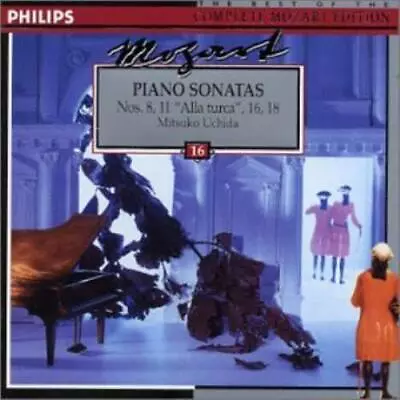 Wolfgang Amadeus Mozart : Piano Sonatas CD (1995) Expertly Refurbished Product • £2.28