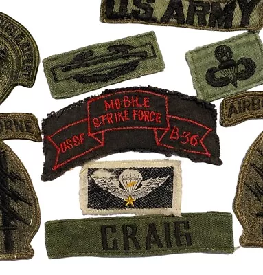 Vietnam War Mobile Strike Force B-36 Patch Lot Theater Made Special Forces ARVN • $157.50