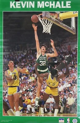 Vintage 1987 KEVIN MCHALE 34 X 22 Boston Celtics NBA Starline Poster RARE • $32.99