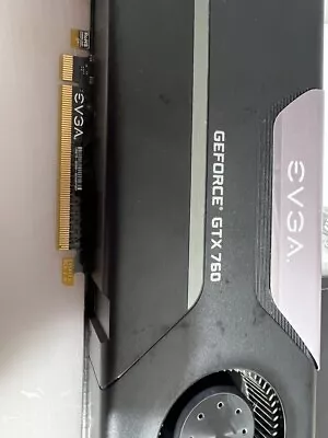 EVGA GeForce GTX 760 2GB Displayport HDMI 2x DVI PCI-e X16 Video Graphics Card • $20