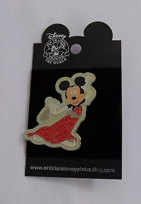 Vintage Disney Pin Trading 2005 Minnie Mouse In A Gown Sparkled Border New • £9.65