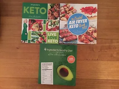 3 Kim McCosker  4 Ingredients Healthy Diet - Keto - Air Fryer Keto Paperbacks. • $29.95