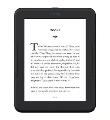 Barnes And Noble Nook Glowlight 4e EReader 6  8GB BNRV1000 • $69.99