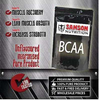 BCAA 1kg Samson Nutrition 2:1:1 BCAA Ratio | Unflavoured Powder| Pure Amino Acid • $44.25