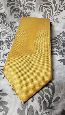 Saddlebred Mens Yellow Tie 60  Polyester Sunshine • $9.99
