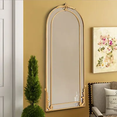 £185.95 • Buy 6FT X 3FT Gold Full Length Wall Mirror HD Hallway Living Room Decorative Mirror