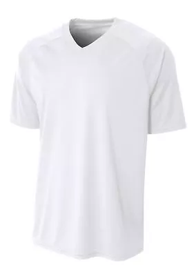 A4 N3373 Mens Short Sleeve Dri-Fit Moisture Wicking Strike Raglan T-Shirt • $12.92