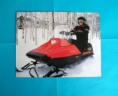 $14.95 • Buy Yamaha BRAVO Snowmobile Sales Literature/sales Brochure  (NOS--not A Reprint)
