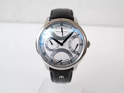 Maurice Lacroix Masterpiece Triple Retrograde 43mm MP6538-SS001-110-1 • $2555