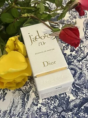 DIOR J'adore L'Or Essence De Parfum Mini Splash 0.12 /.12oz 3.5ml New Authentic • $20.50