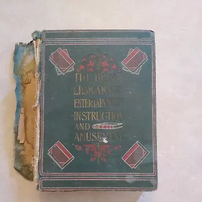 The Home Library Of Entertainment Instruction And Amusement~1902-Thomas Meek • $10