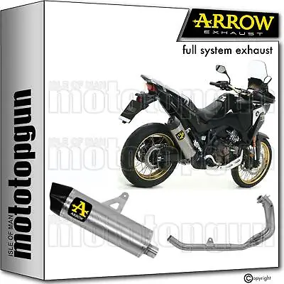 Full System Exhaust Rc Titanium C Mrt Arrow Honda Africa Twin 1100 20/23 • $1368.40