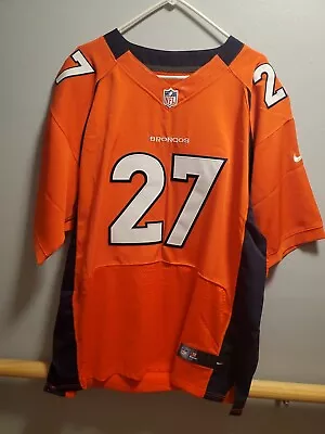 NFL NIKE Knowshon Moreno #27 Stiched Football Jersey Size 52 /XL Denver Broncos • $30