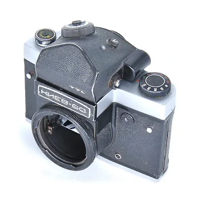 Kiev-60 6x4.5 Medium Format Film Camera Body W/ Metering Prism Finder! • $249.99
