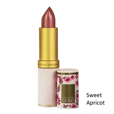 Ultra Glow Lipstains Gold  - Long Lasting Lipstick - Sweet Apricot • £8.25