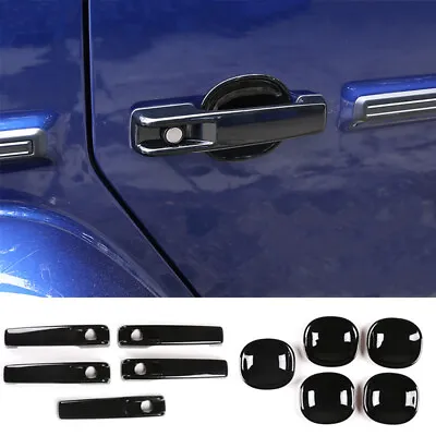 For Mercedes-Benz G-Class 2019-2021 Glossy Black Exterior Door Handle Bowl Cover • $151.03