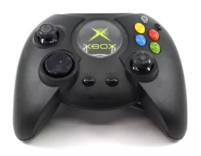 Genuine Original Microsoft Xbox Original Duke Wired Controller (Black) • $44.95