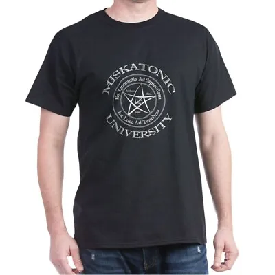 CafePress Miskatonic University Dark T Shirt 100% Cotton T-Shirt (653821910) • $27.99
