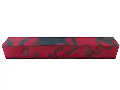 Turners' Mill Kirinite Red Devil Kirinite Acrylic Pen Blank 6x3/4  • £8.42