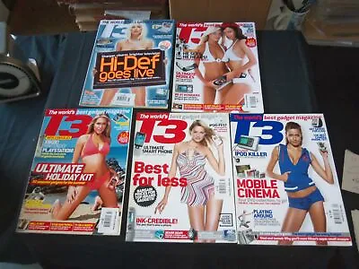 2004-2006 T3 Magazine - Lot Of 5 - Nice Covers & Photos - O 3175 • £35.63