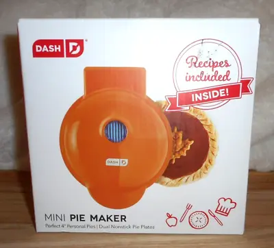 Dash Orange Mini Pie Maker Makes 4  Pies  Perfect Dessert New • $19.99