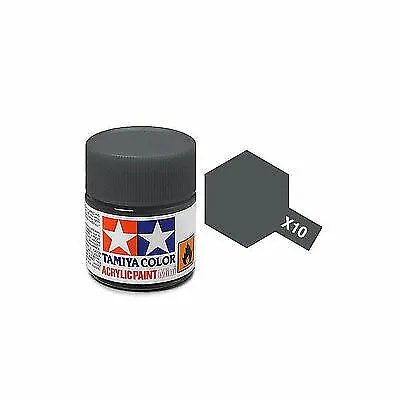 Tamiya Acrylic Paints 10ml X + XF Full Range Model Paint Jars - Revell Airfix • £3.95