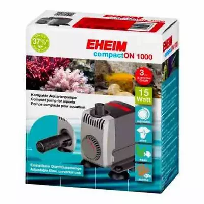 EHEIM Compact On 1000 - Pump To Water For Aquarium • £57.11