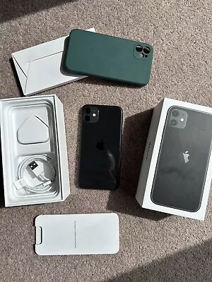 Apple IPhone 11 64GB Black - Boxed Unlocked Extras • £99