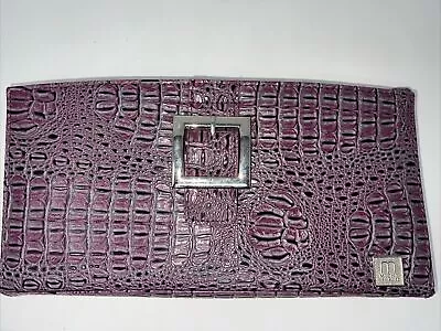 MICHE Bag Shells Classic Base Purse Magnetic Shell Purple Leather Snake Skin • $19.25